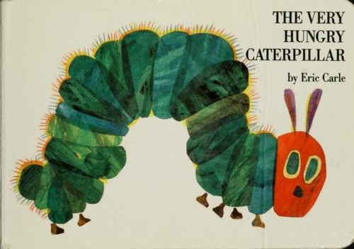 The Very Hungry Caterpillar（はらぺこあおむし）の表紙