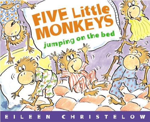 Five Little Monkeys Jumping on the Bed の表紙