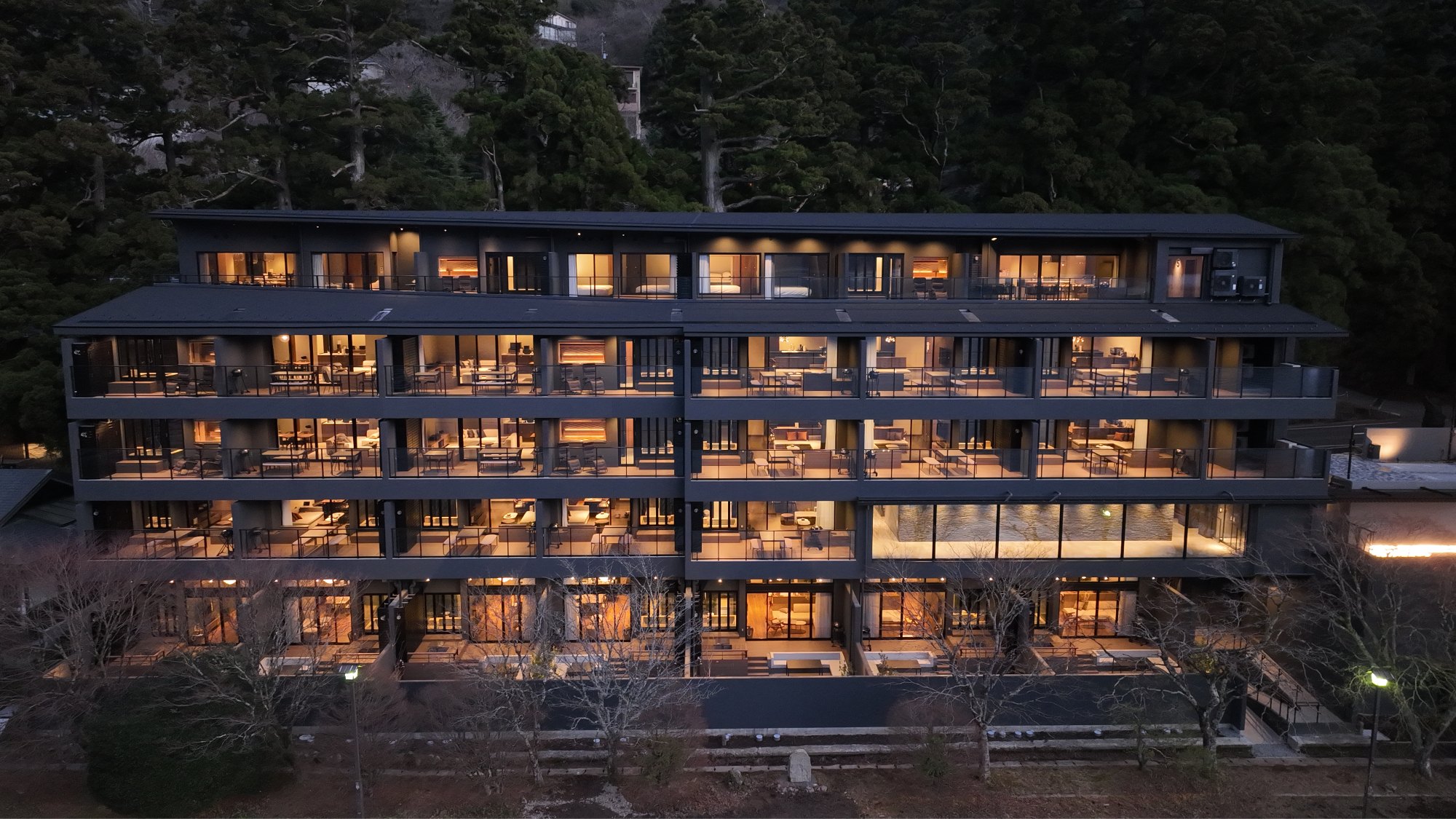 Ｒａｋｕｔｅｎ　ＳＴＡＹ　ＦＵＪＩＭＩ　ＴＥＲＲＡＣＥ　箱根芦ノ湖 外観